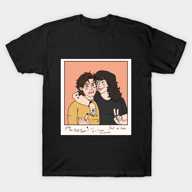 steddie polaroid T-Shirt by dangerlemon